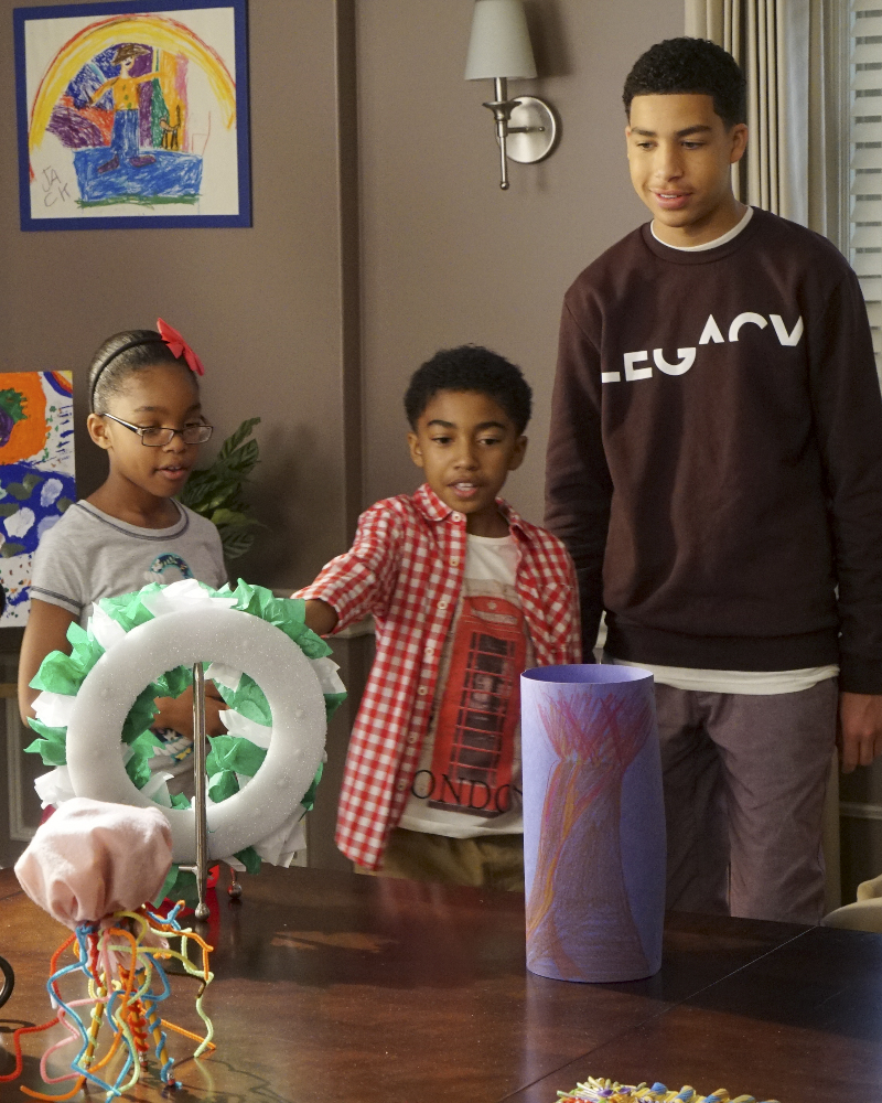 MARSAI MARTIN, MILES BROWN, MARCUS SCRIBNER