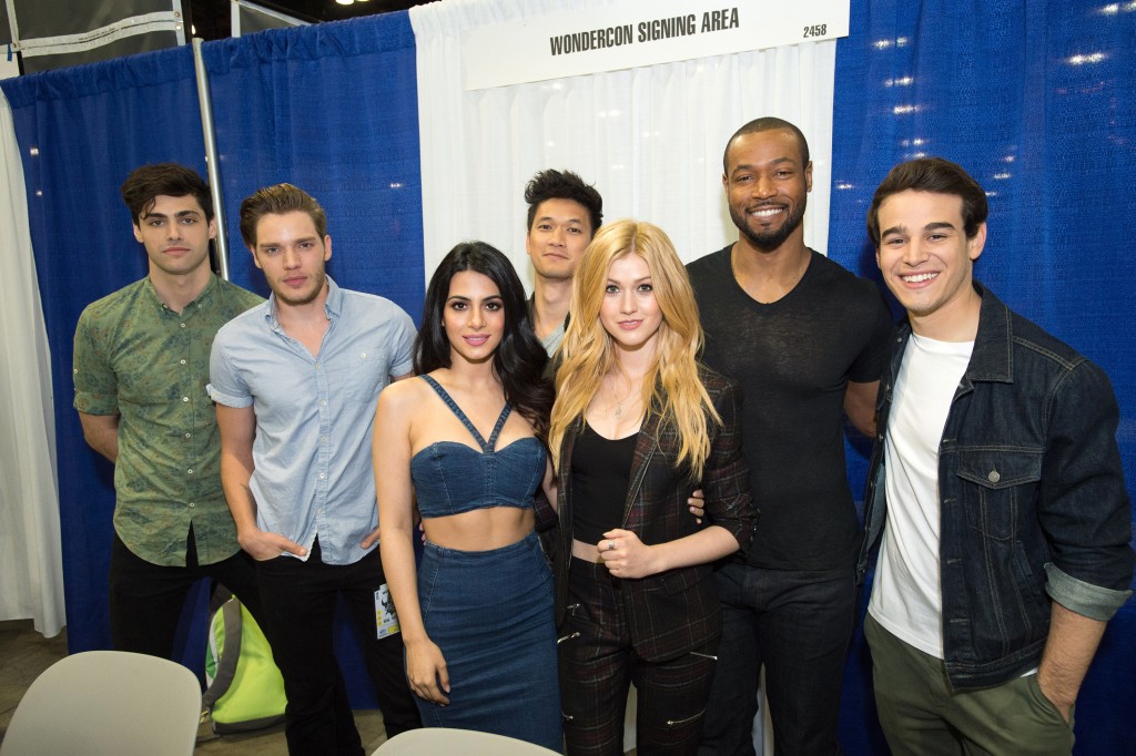 MATTHEW DADDARIO, DOMINIC SHERWOOD, EMERAUDE TOUBIA, HARRY SHUM JR., KATHERINE MCNAMARA, ISAIAH MUSTAFA, ALBERTO ROSENDE