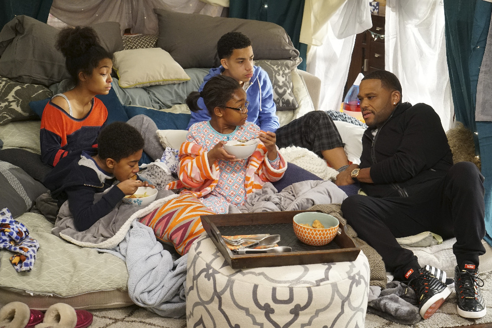 YARA SHAHIDI, MILES BROWN, MARSAI MARTIN, MARCUS SCRIBNER, ANTHONY ANDERSON