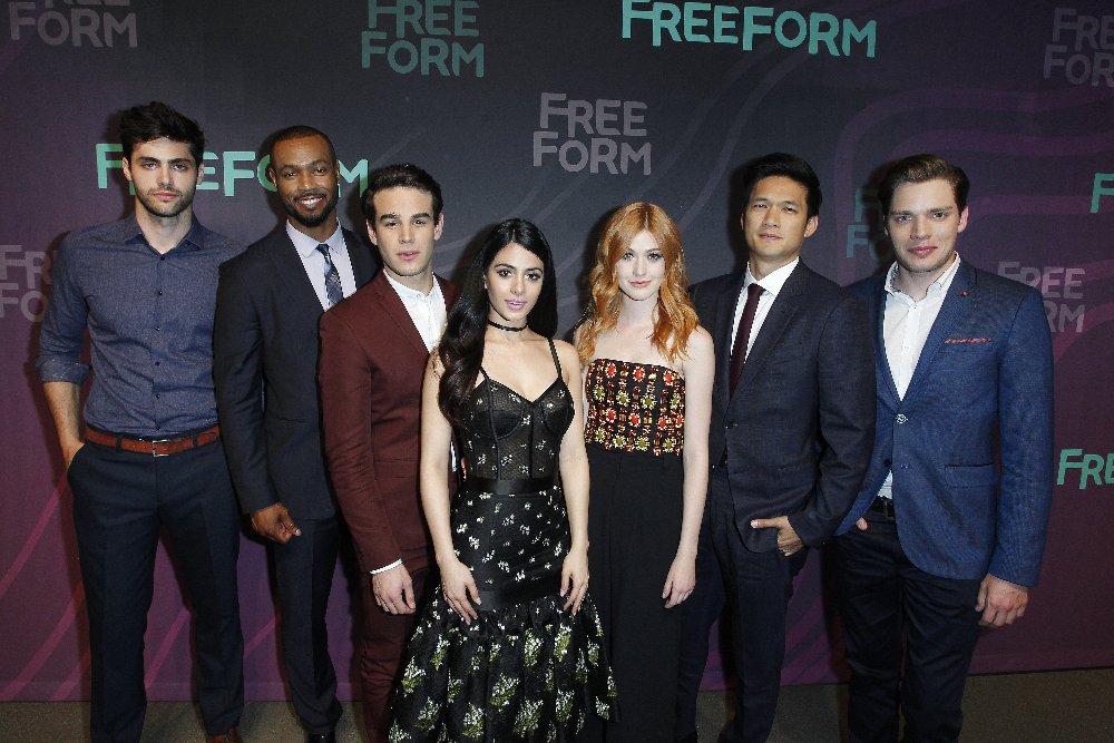 MATTHEW DADDARIO, ISAIAH MUSTAFA, ALBERTO ROSENDE, EMERAUDE TOUBIA, KATHERINE MCNAMARA, HARRY SHUM, JR., DOMINIC SHERWOOD