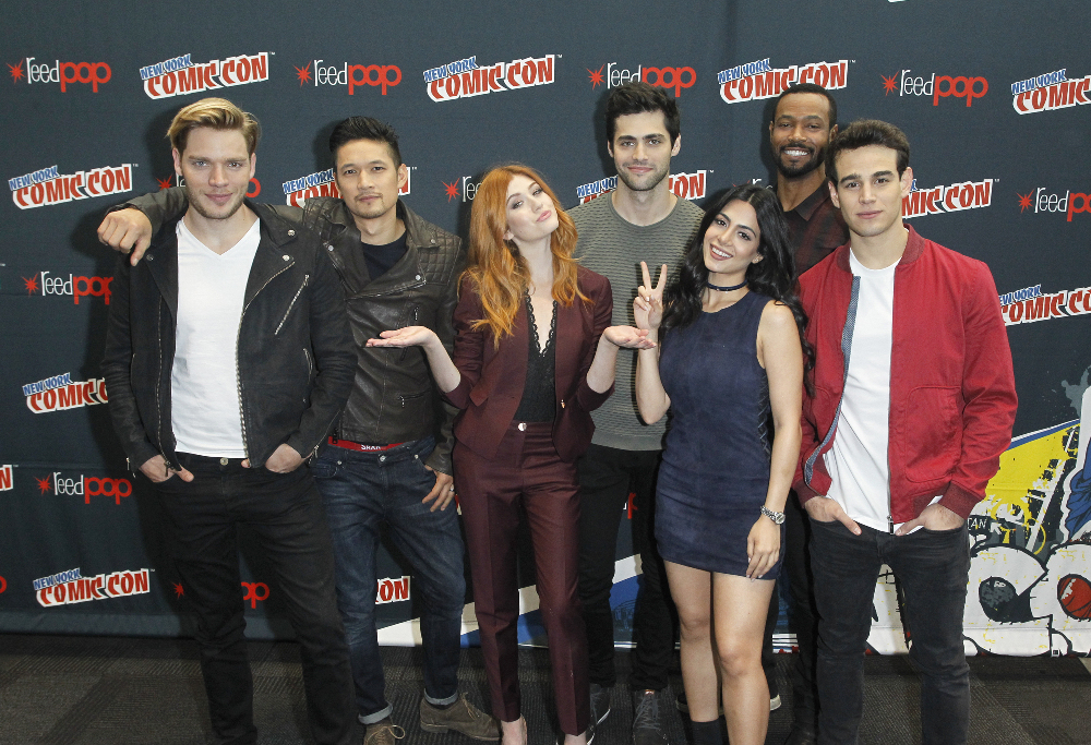 DOMINIC SHERWOOD, HARRY SHUM JR., KATHERINE MCNAMARA, MATTHEW DADDARIO, EMERAUDE TOUBIA, ISAIAH MUSTAFA, ALBERTO ROSENDE