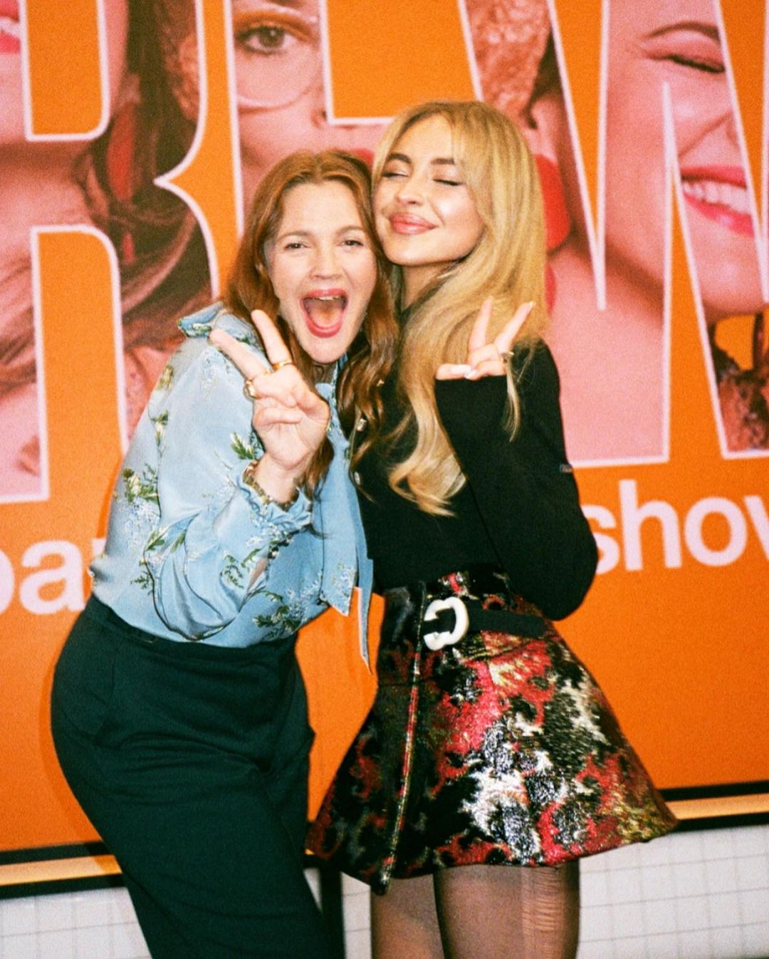 Sabrina Carpenter Stops By The Drew Barrymore Show Beautifulballad 7893