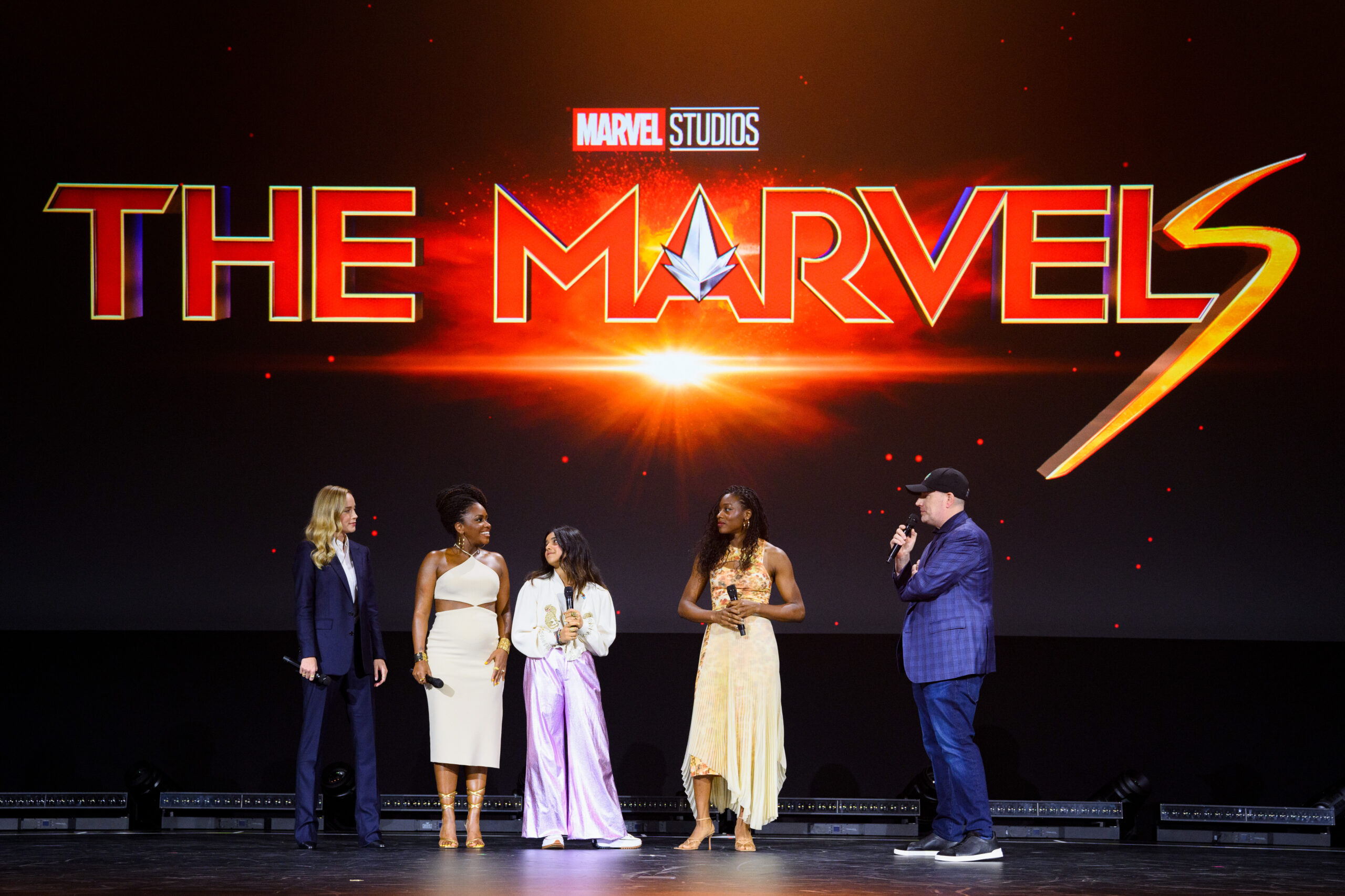 The Marvels' Shows First Footage With Brie Larson, Teyonah Parris