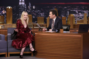 Check Out A Preview Image From Dakota Fannings Appearance On The Tonight Show Starring Jimmy