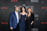 Karen Gillian, Judd Apatow, Iris Apatow, & More Attend “The Bubble