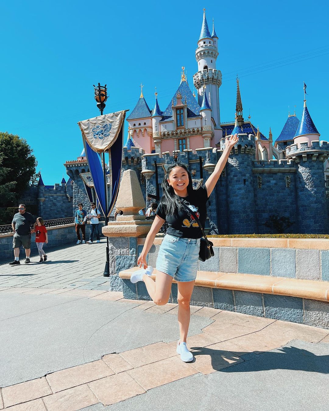 Lana Condor Drops By Disneyland – BeautifulBallad