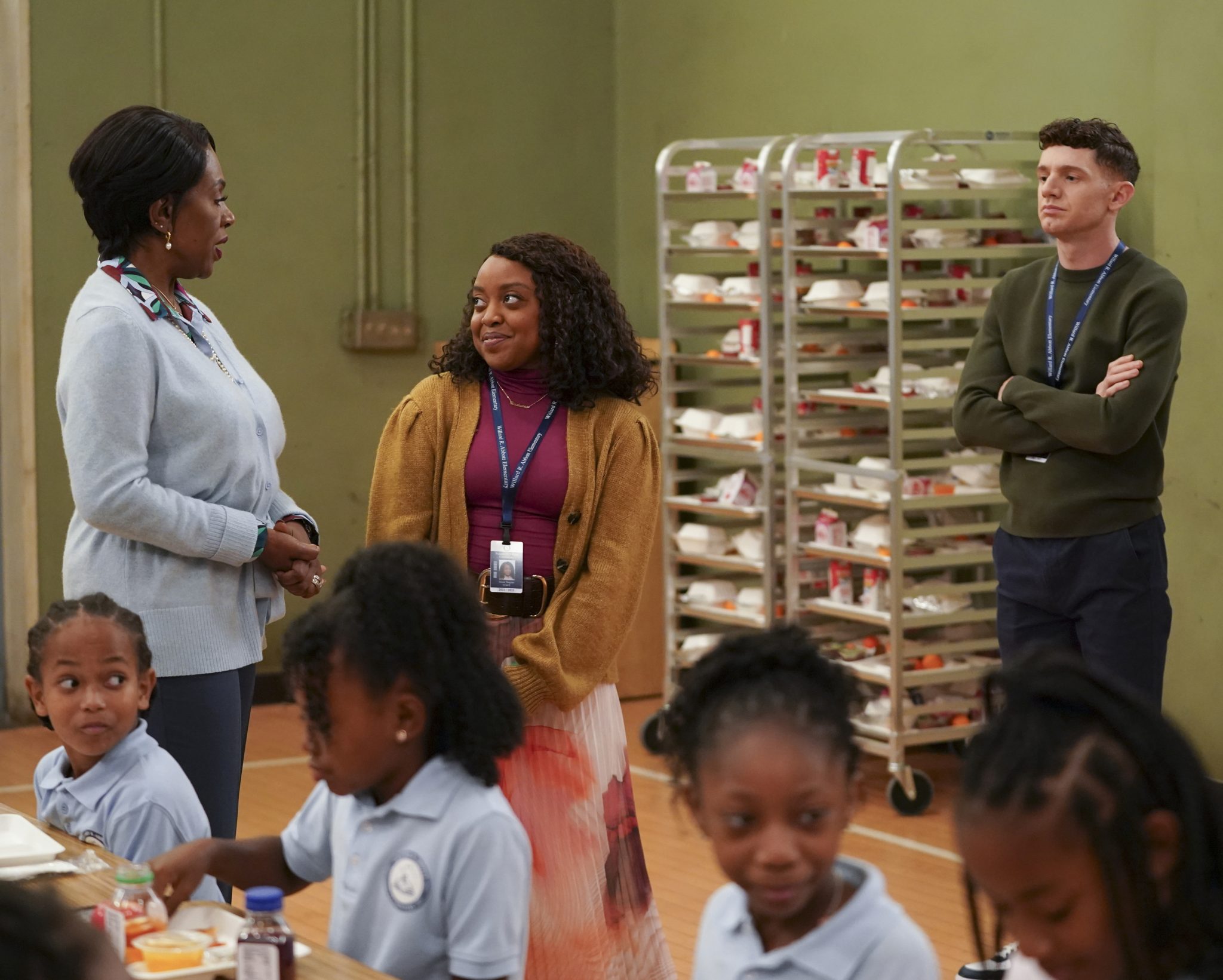 Melissa Clashes With Her New Aide in New Photos from Abbott Elementary ...