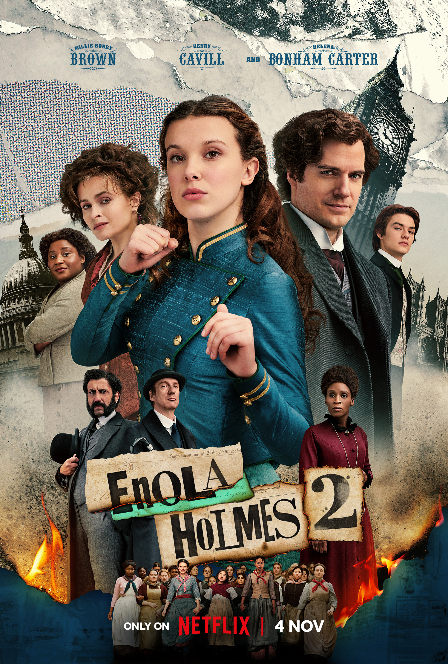 Netflix on X: Meet the Holmeses—again! Enola, Sherlock, and