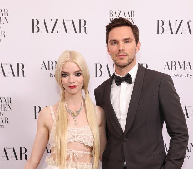 Anya Taylor-Joy & Nicholas Hoult Attends The Harper’s Bazaar Women of