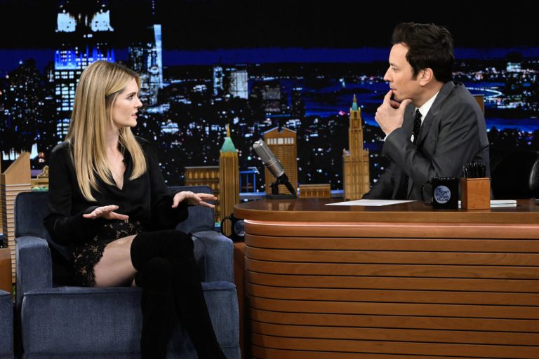 Meghann Fahy Promotes The White Lotus On The Tonight Show Starring ...