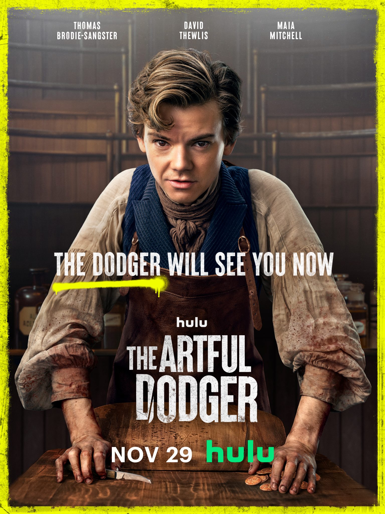 Check Out The Teaser Poster For Hulu S The Artful Dodger Starring   DS Dodger Social Resizes Hulu Teaser OneSheet Hulu V2 1536x2048 