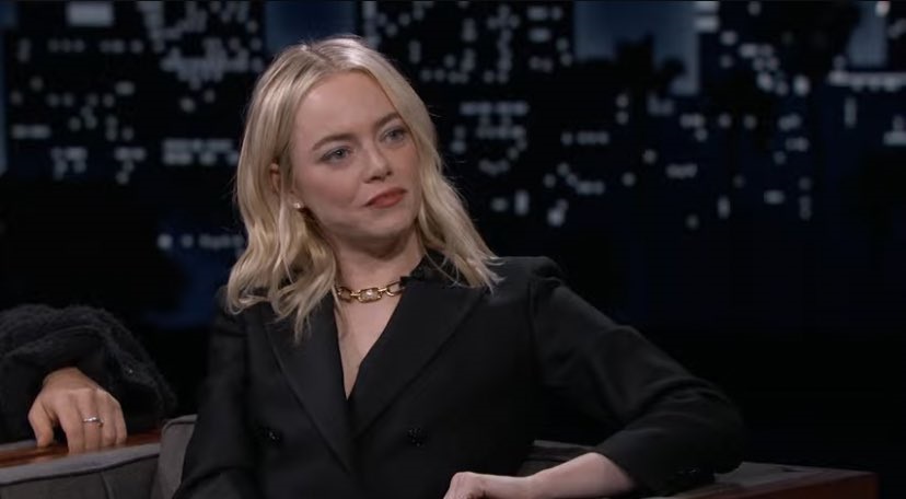 Emma Stone Stops By ‘Jimmy Kimmel Live!’ with Nathan Fielder ...